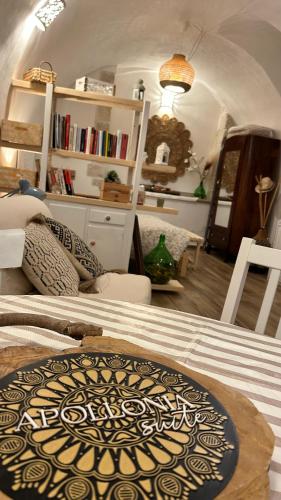 Zona de estar de Apollonia suite
