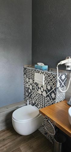 Koupelna v ubytování Apartmány Špacír 3