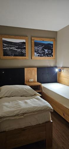 Voodi või voodid majutusasutuse Apartmány Špacír 3 toas