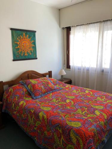 Ένα ή περισσότερα κρεβάτια σε δωμάτιο στο Nice apartment 100 meters away from Playa Brava