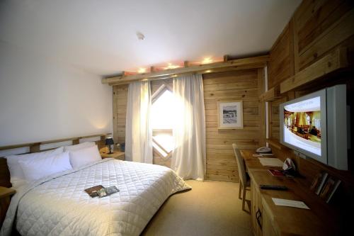 
Кровать или кровати в номере Bianca Resort & Spa
