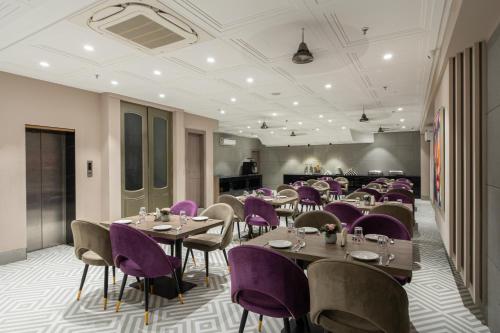 Χώρος καθιστικού στο Hotel Sunstar Grand