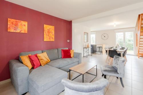 Maison 8 pers à 15min à pied de la plage avec jardin