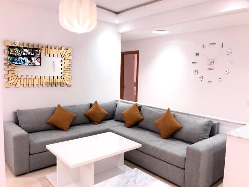 Гостиная зона в Elegante apartamento con dos terrazas en el Centro