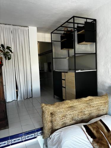 Dapur atau dapur kecil di Casita in Jesùs
