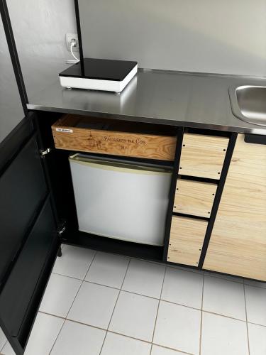 Dapur atau dapur kecil di Casita in Jesùs