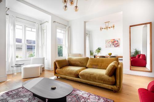 a living room with a couch and a table at NOA - Lüleci Hendek 54 in Istanbul