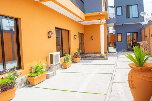 Budova, kde se apartmán nachází