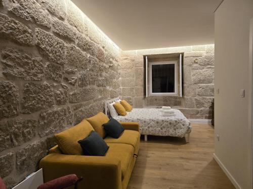 Χώρος καθιστικού στο Main house Solar dos Condes da Azenha