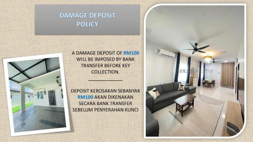 Μια τηλεόραση ή/και κέντρο ψυχαγωγίας στο ARNZ Homestay-Fully Aircond