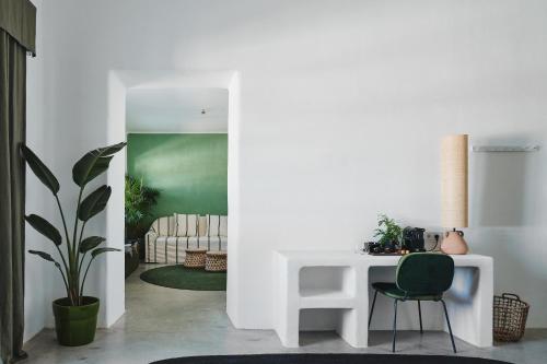 Postel nebo postele na pokoji v ubytování César Lanzarote Luxury Boutique Hotel - Adults Only