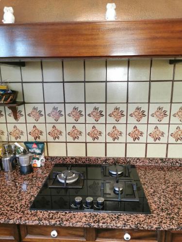 Η κουζίνα ή μικρή κουζίνα στο Chalet céntrico costero en Gijón