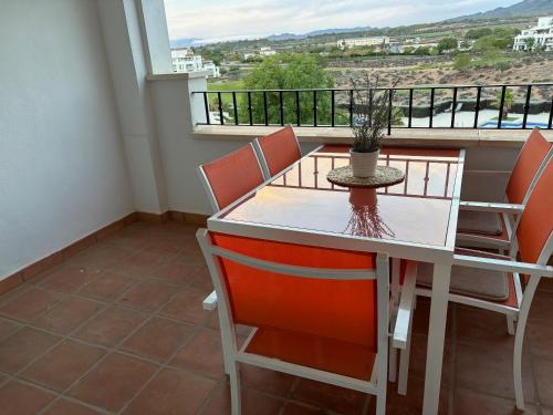 Balkón nebo terasa v ubytování Two bedroom Apt., Hacienda Riquelme Golf Resort