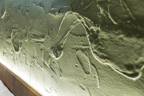 a close up of a painting on a wall at Cà Toresele Relais Osteria Garden in Verona