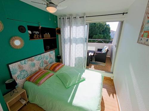 AS25454 -P3 + Cabine en duplex dans résidence avec piscines