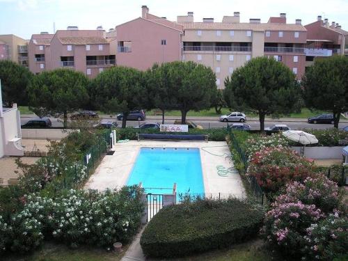 AS25454 -P3 + Cabine en duplex dans résidence avec piscines