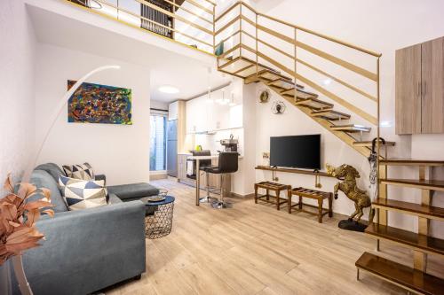 Loft 61 Charming renovated apartment with a loft!