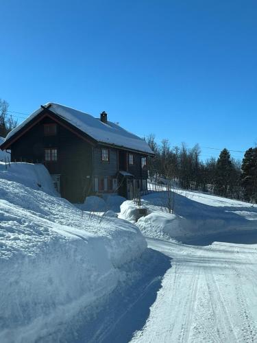 Spacious cabin with beautiful Geilo views semasa musim sejuk
