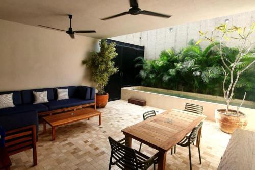 Posezení v ubytování Casa 2 Punta de mita