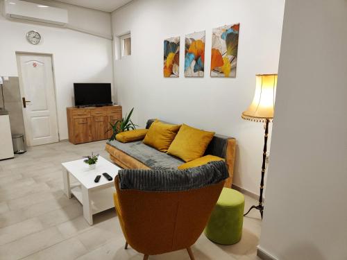 TV a/nebo společenská místnost v ubytování Apartman Opačić 1