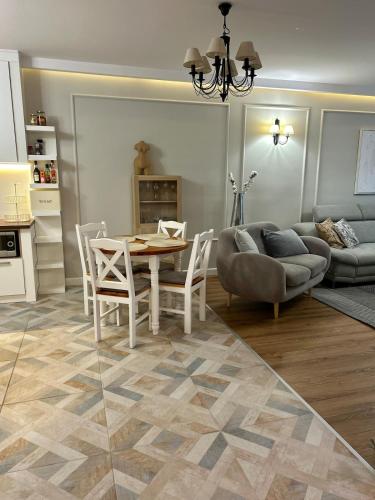 Χώρος καθιστικού στο Borki Guest House