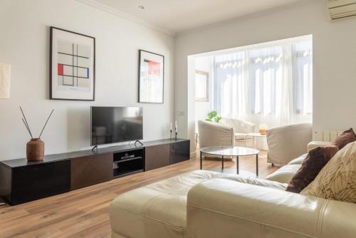 Sagrada Familia views, big and bright apartment