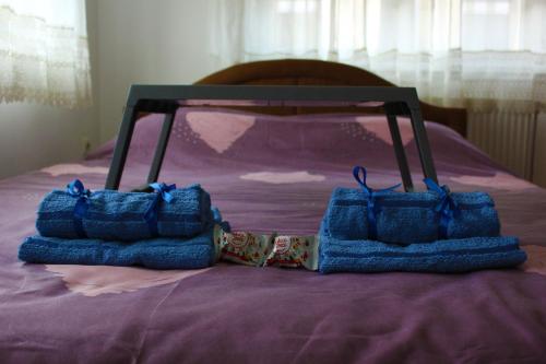 Postel nebo postele na pokoji v ubytování Apartman Tajna