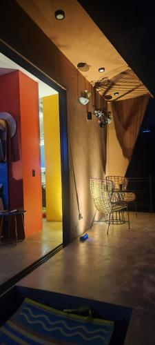 Un lugar para sentarse en Glamping Raíces