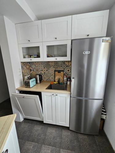 Η κουζίνα ή μικρή κουζίνα στο Kudowa, Brzozowie 26 house whole