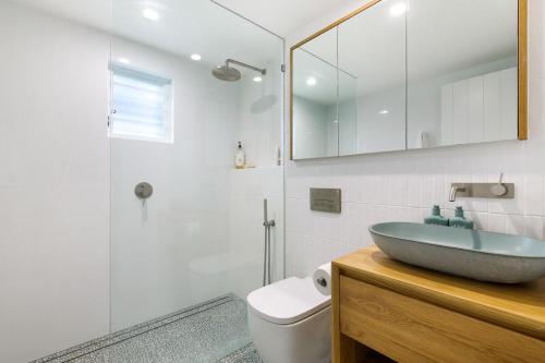 Ένα μπάνιο στο Caba del Sol, 3 Bed Beachfront Escape