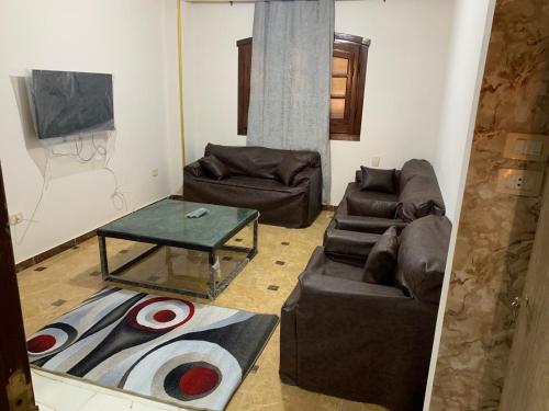 Χώρος καθιστικού στο Villa bassant