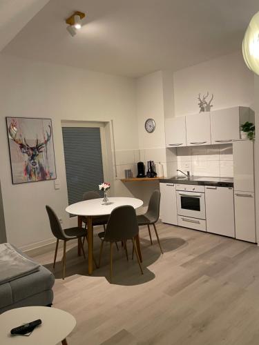 Nhà bếp/bếp nhỏ tại Auszeit Offenburg