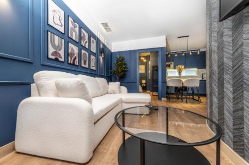 Χώρος καθιστικού στο Ando apartments