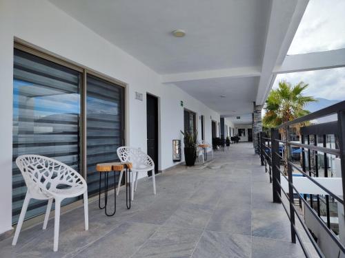 Балкон или терраса в Hotel Serenna