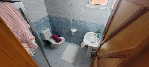 Koupelna v ubytování Villa Seaside