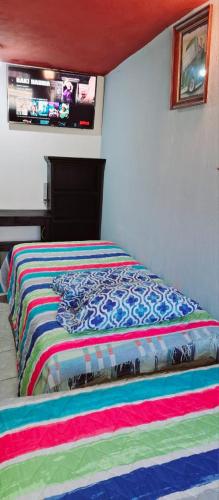 TV a/nebo společenská místnost v ubytování Hotel Ideal, Your House in Quetzaltenango