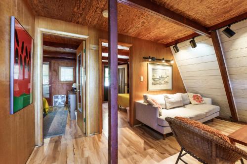 En eller flere senge i et værelse på North Shore Private Beach Frontage