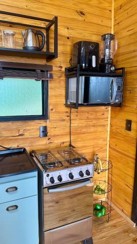 Dapur atau dapur kecil di Casa do Sol