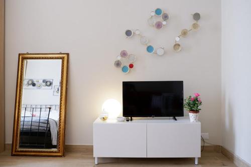 TV a/nebo společenská místnost v ubytování Casa Martinez