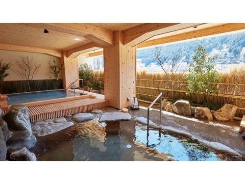 a jacuzziificialificialificialificialificialificialificialificialificialificialificial at Gero Onsen Ogawaya - Vacation STAY 83607v in Gero