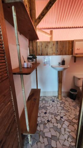 Una cocina o zona de cocina en El Eden Minca