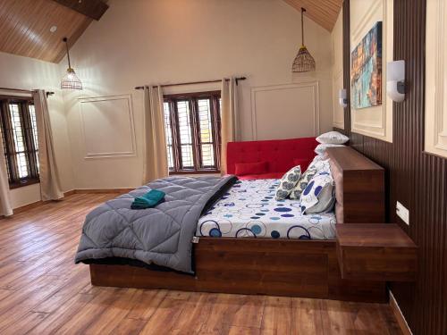 Ένα ή περισσότερα κρεβάτια σε δωμάτιο στο Fresh Farms Farmstay
