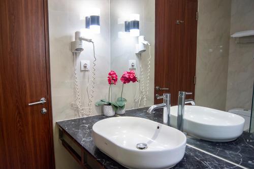 Koupelna v ubytování Royal Asnof Hotel Pekanbaru