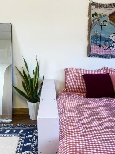 Postel nebo postele na pokoji v ubytování Chái Nho Homestay