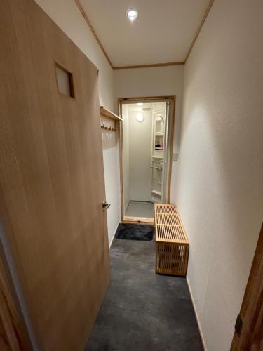 Koupelna v ubytování Chohachisou Lodge