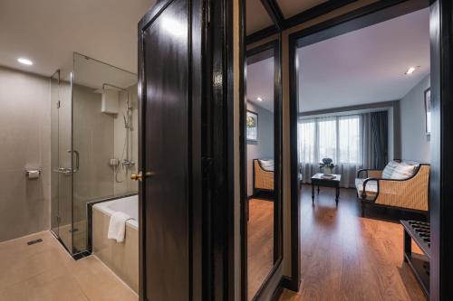 Koupelna v ubytování La Passion Classic Hotel
