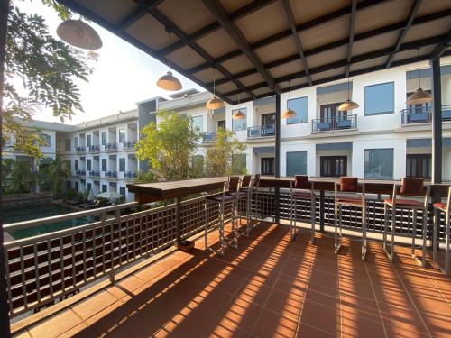 Μπαλκόνι ή βεράντα στο Green Amazon Residence