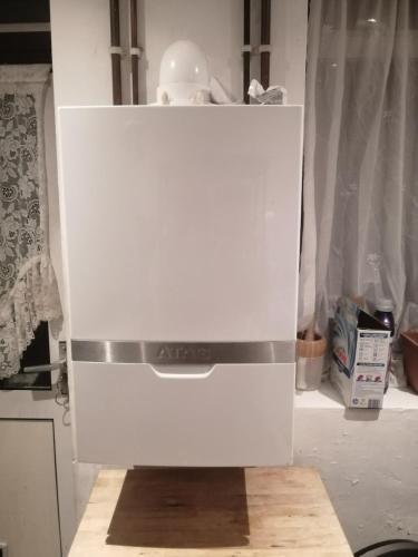 a white appliance sitting on top of a counter at 42 Churchbury Rd room 1 in Eltham