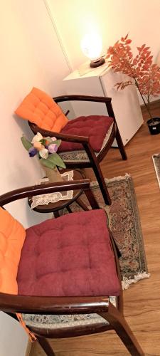 Posezení v ubytování Unique apartment close to Cairo Airport with free airport dropoff 毗邻开罗机场的豪华公寓 提供免费机场交通服务