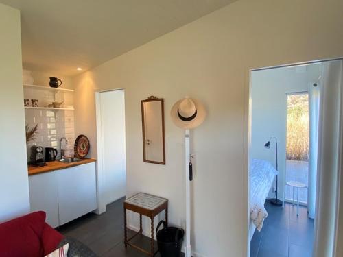 Kuchyň nebo kuchyňský kout v ubytování Grötvik B&B